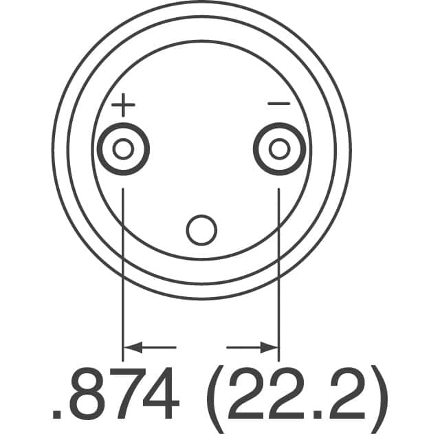 MAL210213222E3 Vishay Beyschlag/Draloric/BC Components  Aluminium-Elektrolytkondensatoren